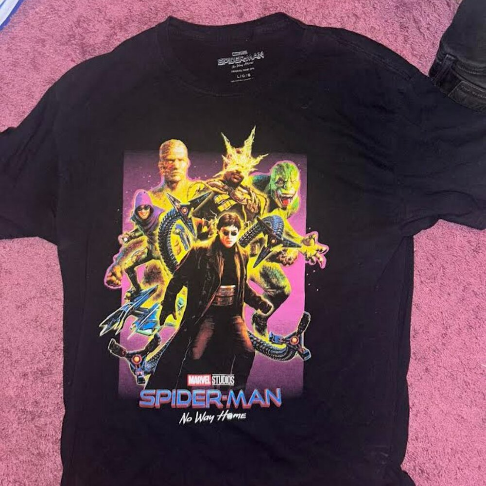 Spiderman No Way Home Villains Graphic Tee